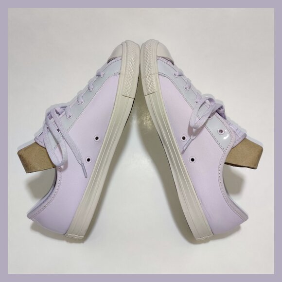 New Converse Chuck Taylor All Star CTAS Dainty Ox Sneakers Lavender Women's 8 - Picture 4 of 9